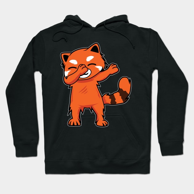 dabbing red panda Hoodie by BEEtheTEE